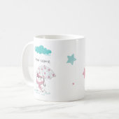 Mug Nom du petit hamster et des étoiles (Devant gauche)