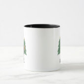 Mug Nom du petit pingouin de Noël mignon (Centre)