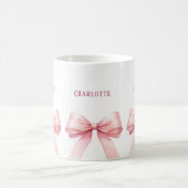 Mug Nom du script des arcs roses (Centre)