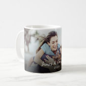 Mug Nom du script photo de votre couple préféré (Devant gauche)