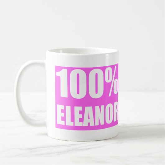 Mug Nom Eleanor (Gauche)