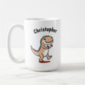 Mug Nom Enfants Dinosaur Funny (Gauche)