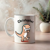 Mug Nom Enfants Dinosaur Funny