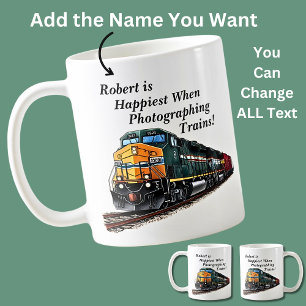 Mug Nom est le plus heureux quand photographier des tr