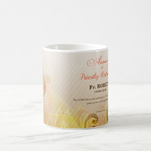 Mug Nom et année personnalisés, 60e Ordination sacer