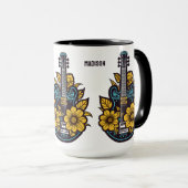 Mug Nom et couleur personnalisés (Devant droit)