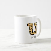 Mug Nom et minuscule initial de l'Empreinte de léopard (Devant droit)