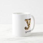 Mug Nom et minuscule initial de l'Empreinte de léopard (Devant droit)