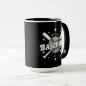 Mug Nom et numéro de baseball personnalisé tendance (Devant droit)