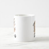 Mug Nom et photo de l'animal de compagnie avec une typ (Centre)