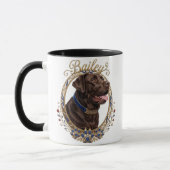 Mug Nom et photo de typographie moderne simple et cool (Gauche)
