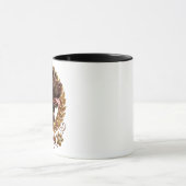 Mug Nom et photo de typographie moderne simple et cool (Centre)