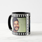 Mug Nom et photo personnalisés (Devant gauche)