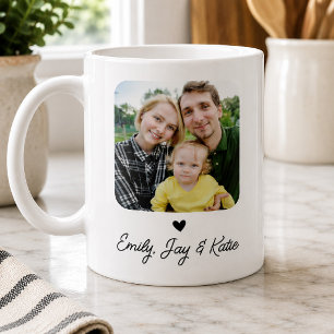 Mug Nom et photo personnalisés sur deux faces