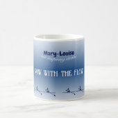 Mug Nom et texte personnalisés (Centre)