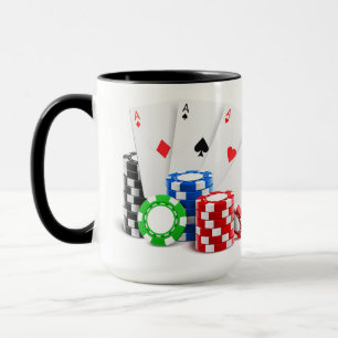 Mug Nom et texte personnalisés Poker / Casino