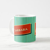 Mug Nom et Zodiac Barbara et Gemini (Devant gauche)