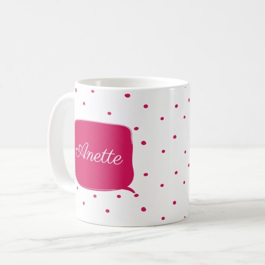 Mug nom fait sur commande (Devant gauche)