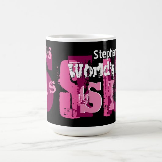 Mug Nom fait sur commande A04 des meilleurs textes (Centre)