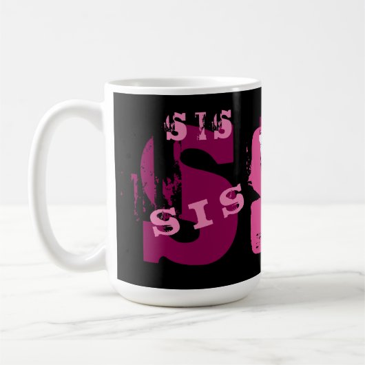 Mug Nom fait sur commande A04 des meilleurs textes (Gauche)