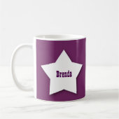 Mug Nom fait sur commande E05Z de la MARRAINE la plus (Gauche)