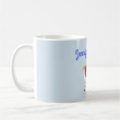 Mug Nom fait sur commande mignon de lama (Gauche)