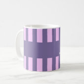 Mug Nom fait sur commande V16 des meilleures rayures (Devant gauche)