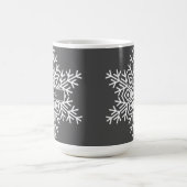 Mug nom flocon de neige d'hiver (Centre)