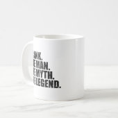 Mug Nom franc, Frank l'homme le mythe la légende (Devant gauche)