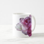 Mug Nom Gemma personnalisable joli rose fleurs (Devant droit)