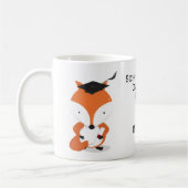 Mug Nom Grad Casquette Fox Graduation (Gauche)