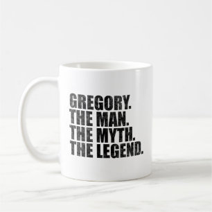 Mug Nom Gregory, Gregory l'homme le mythe la légende