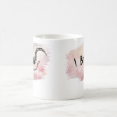 Mug Nom I Bite Massasauga serpent sur rose (Centre)