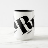 Mug Nom initial du monogramme (Centre)