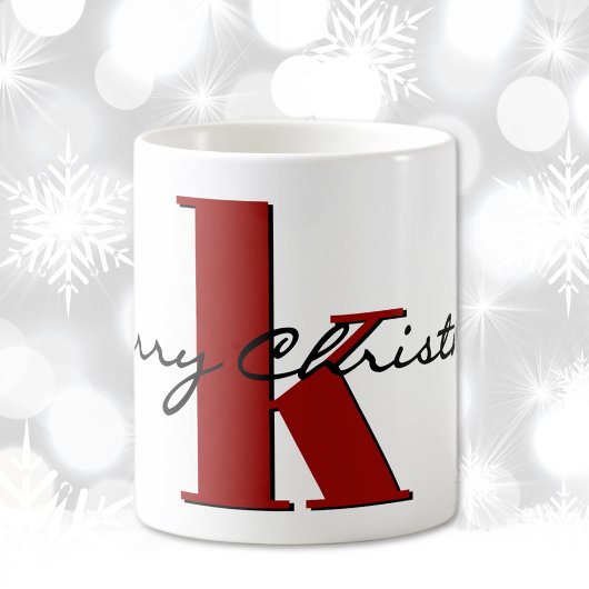 Mug Nom, Janvier Garnet Birthstone | Joyeux Noël