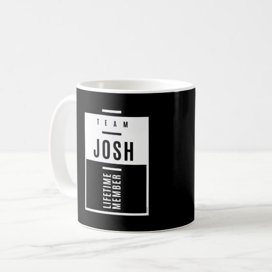 Mug Nom Josh (Devant gauche)