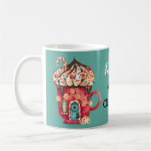 Mug Nom, Joyeux Noël Magical Candy House 11oz (Gauche)