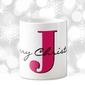 Mug Nom, Juillet Ruby Red Birthstone | Joyeux Noël