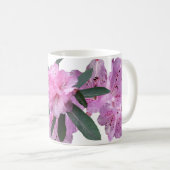 Mug Nom Karen personnalisable joli printemps rose flor (Devant droit)