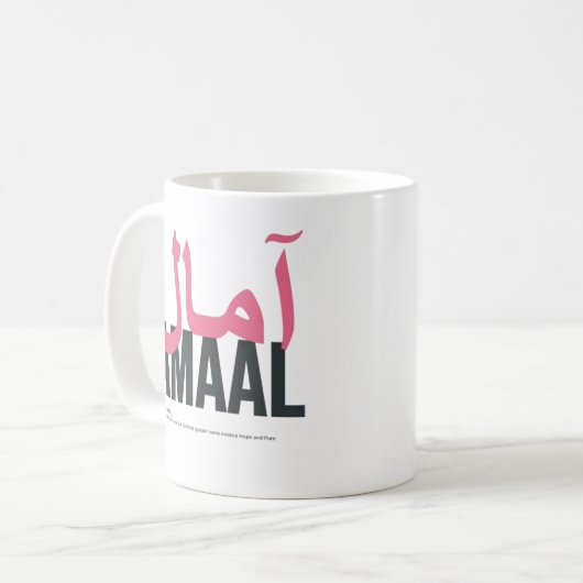 Mug Nom maal Pronononciation et signification (Devant gauche)
