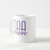 Mug Nom MBA violet (Devant gauche)