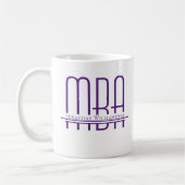 Mug Nom MBA violet (Gauche)
