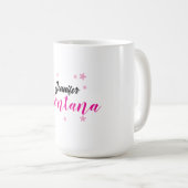 Mug Nom minimaliste moderne et élégant professionnel (Devant droit)