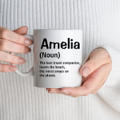Mug Nom moderne Définition Signification Cadeaux de No