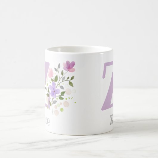 Mug Nom monogramme et chrétien (Centre)