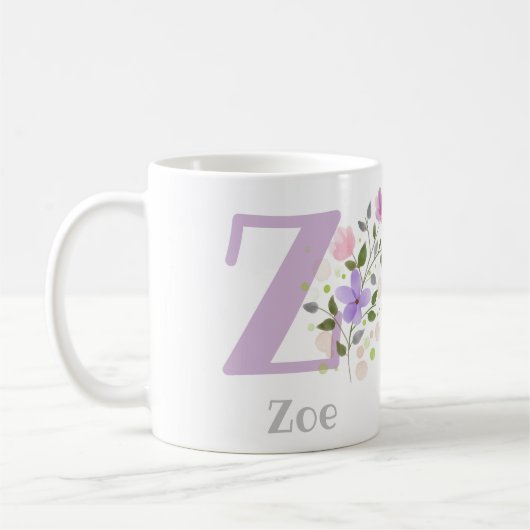 Mug Nom monogramme et chrétien (Gauche)