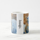 Mug Nom monographique de la ferme de moutons peinte à  (Centre)