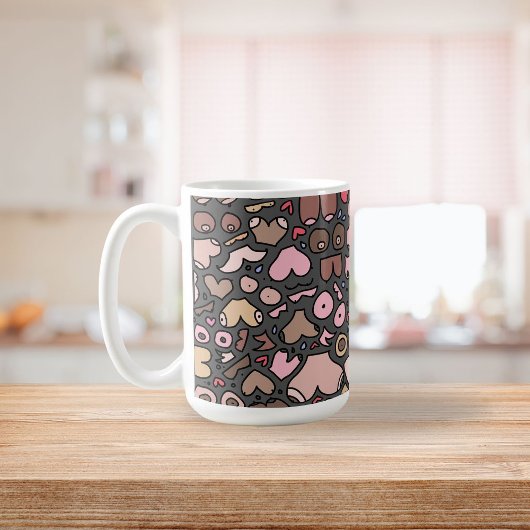 Mug Nom motif mammaire neutre