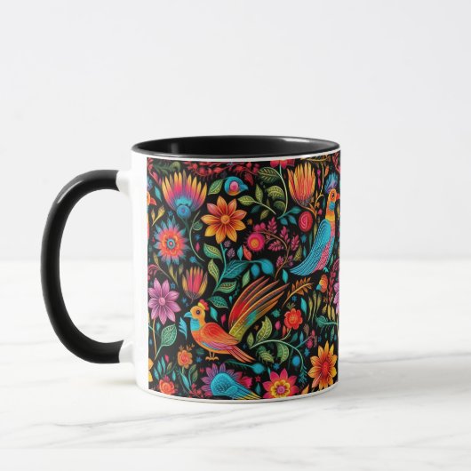 Mug Nom motif mexicain moderne (Gauche)