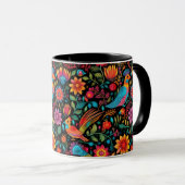 Mug Nom motif mexicain moderne (Devant droit)